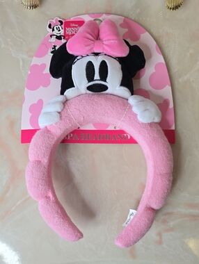 NWT Primark X Disney Minnie Mouse Spa Headband One Size Pink